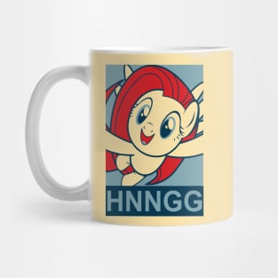 Fluttershy HNNGG- "Hope" Poster Parody Mug